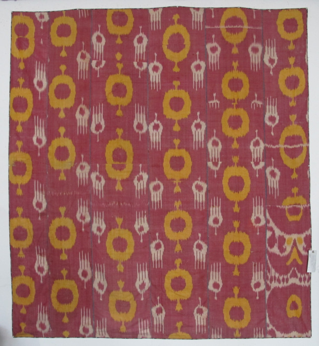 Large Silk Ikat Panel